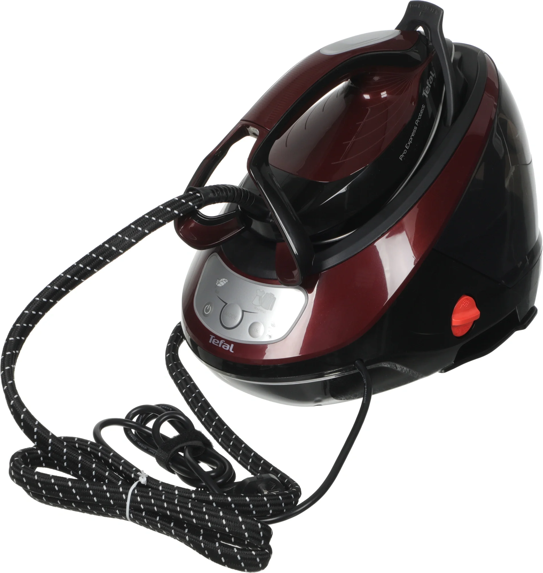 Парогенератор Tefal Pro Express Protect GV9230E0 2600Вт черный/бордовый