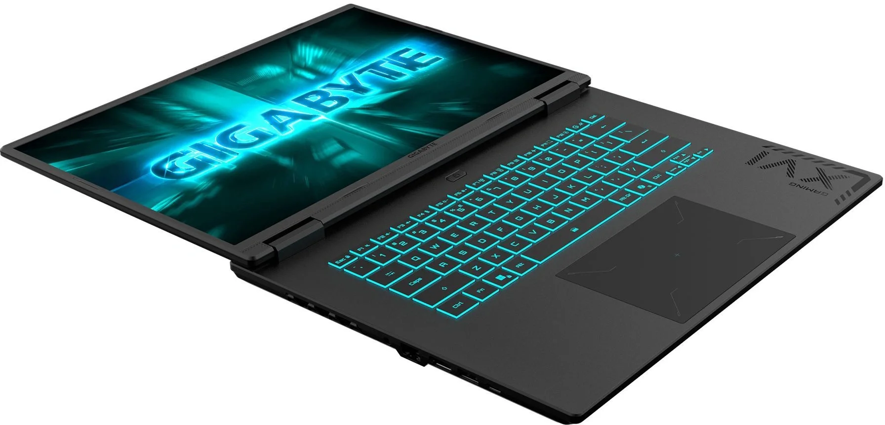Ноутбук Gigabyte GAMING A16 GA63H Ryzen 7 260 32Gb SSD1Tb NVIDIA GeForce RTX 5060 8Gb 16" IPS FHD+ (1920x1200) FreeDOS black WiFi BT Cam (3VHK3KZ864SD)
