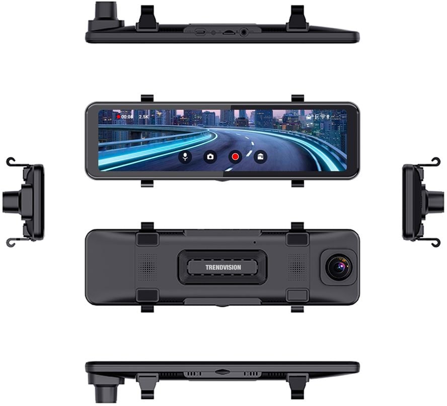 Видеорегистратор TrendVision TVCPM, CarPlay Mirror, 11", 4K