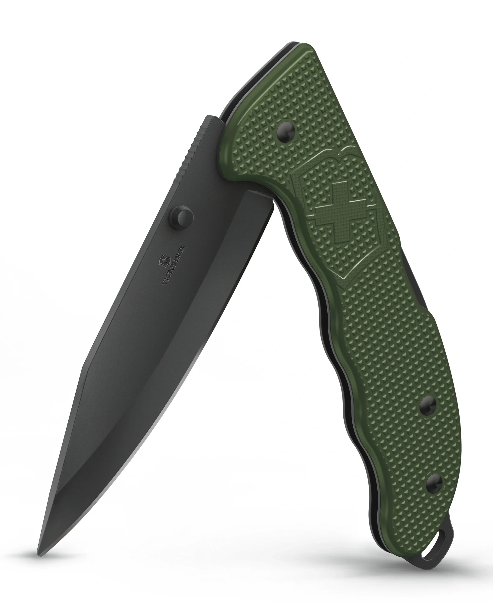 Нож перочинный Victorinox Evoke BSH Alox Olive (0.9425.DS24)  136мм  4функц.  оливковый подар.коробка
