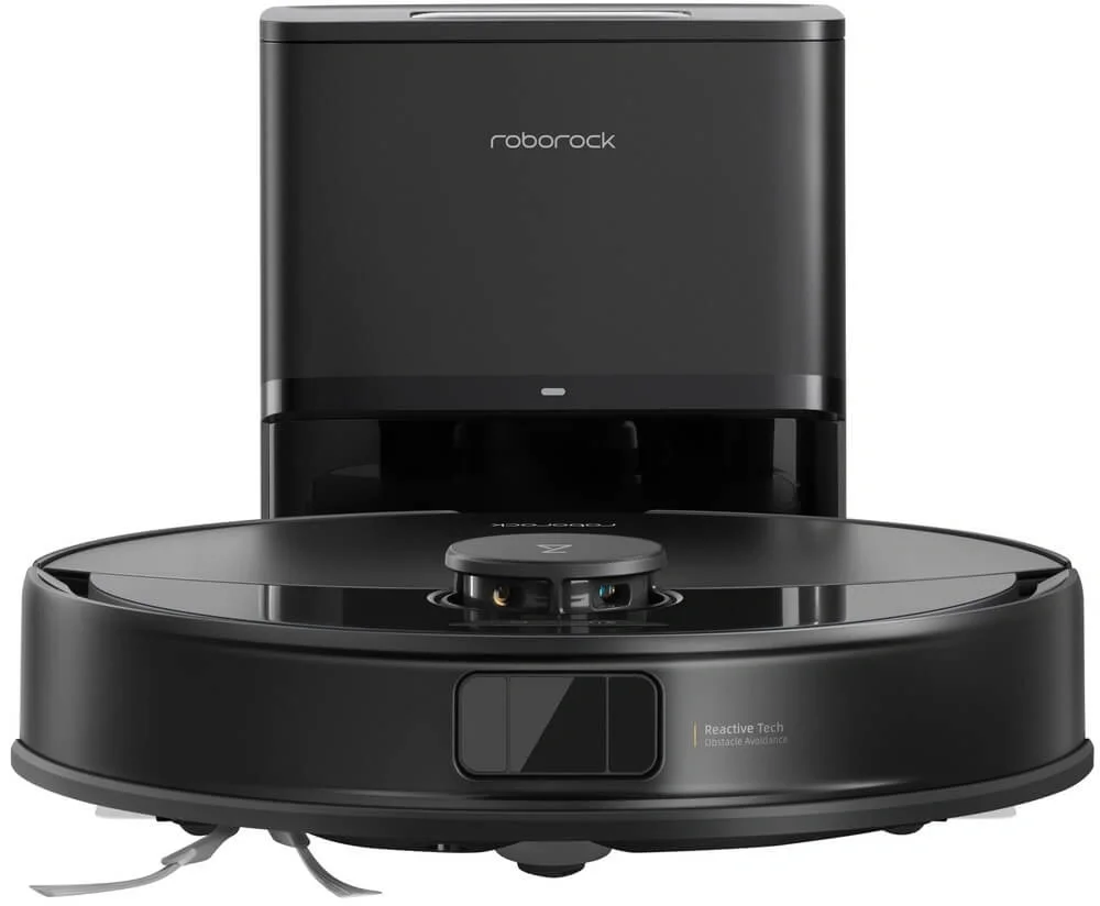 Пылесос-робот Roborock Q8 Max Pro Plus 45Вт черный (в компл.:1мешок)