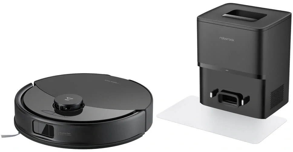 Пылесос-робот Roborock Q8 Max Pro Plus 45Вт черный (в компл.:1мешок)
