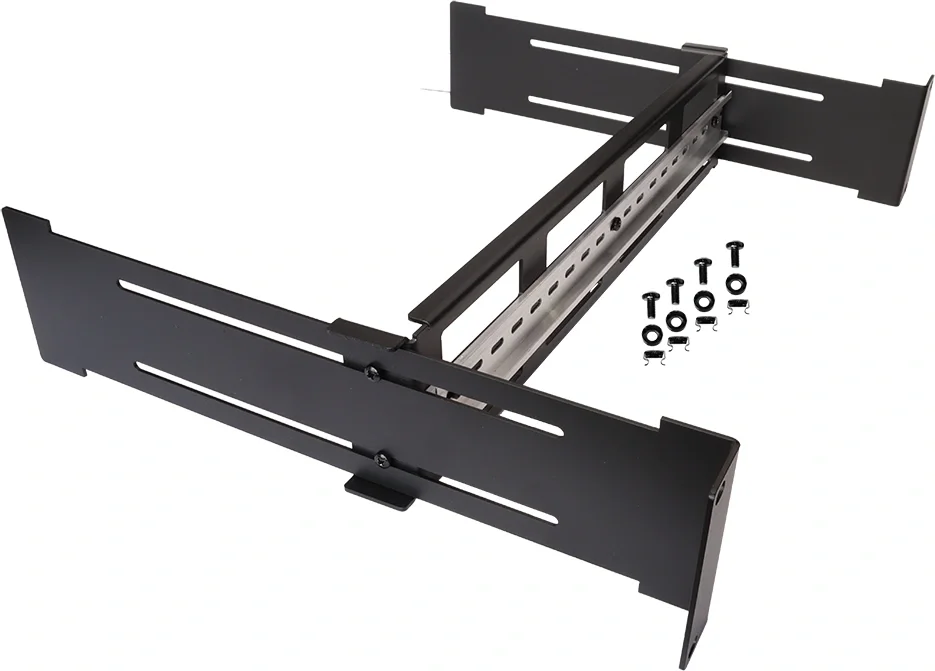 TWT-FR-DINRL/2U Рама Lanmaster 19" 2HU цвет: чёрный для электроавтоматов