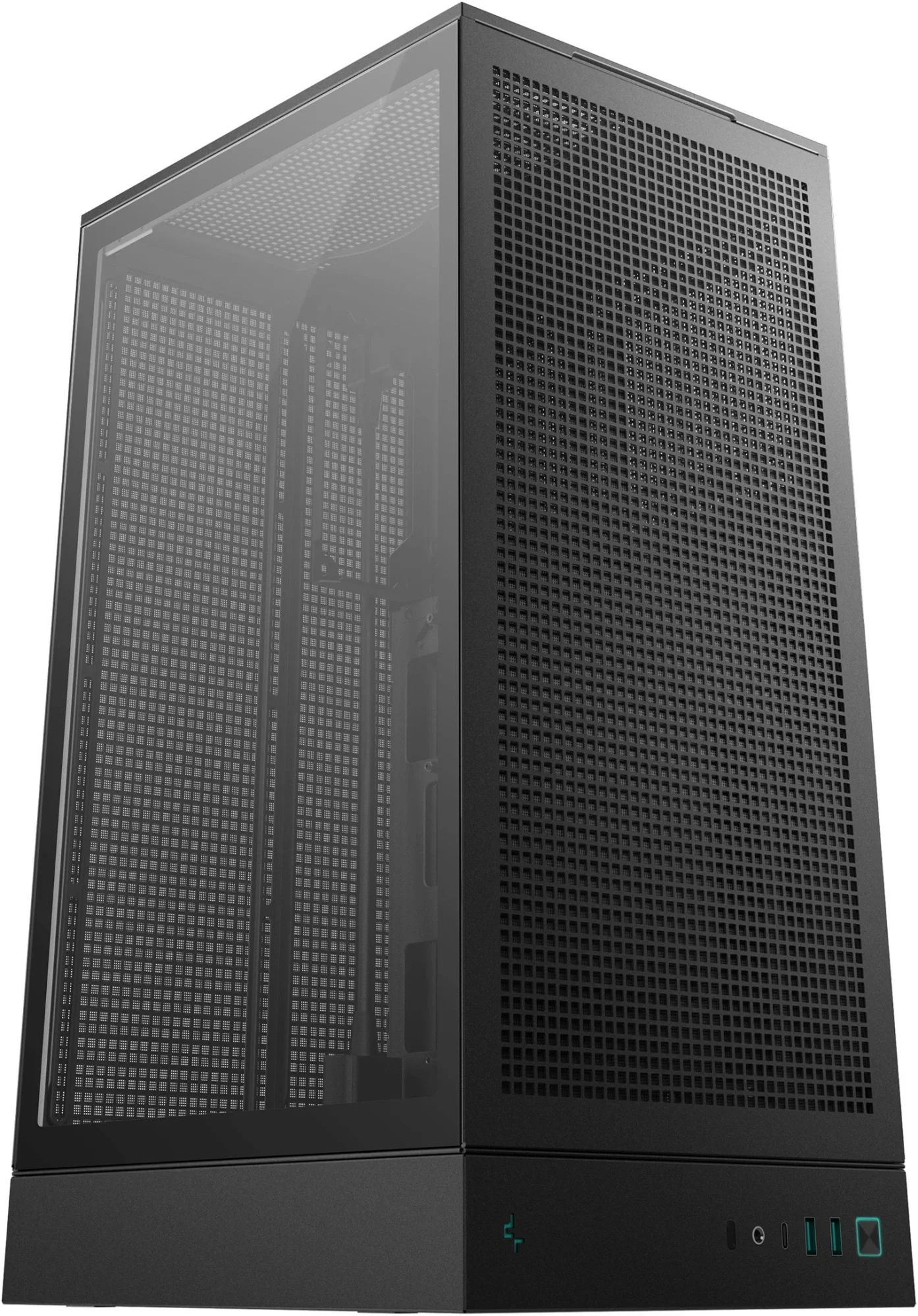 Корпус DeepCool R-CH270-BKNGM0-G-1, mATX, черный, без БП