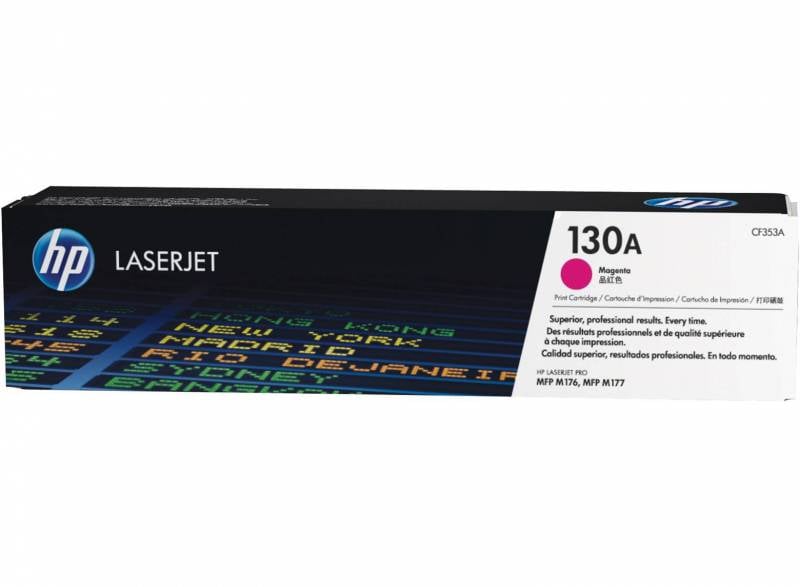 (Спец.цена) Оригинальный картридж HP 130A CF353A для LaserJet M153, M176, M177 пурпурный (1 000 стр.)