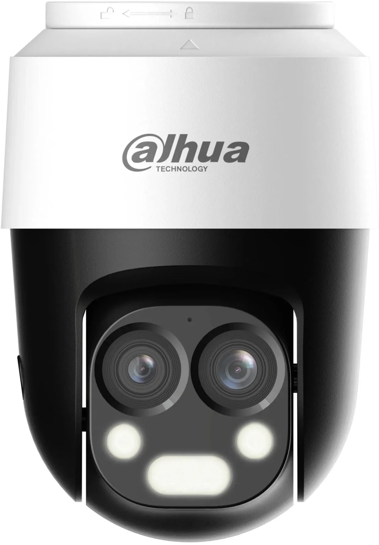 Камера видеонаблюдения аналоговая Dahua DH-HAC-PT1200BP-IL-A-E2Z 2.8-2.8мм HD-CVI HD-TVI корп.:белый