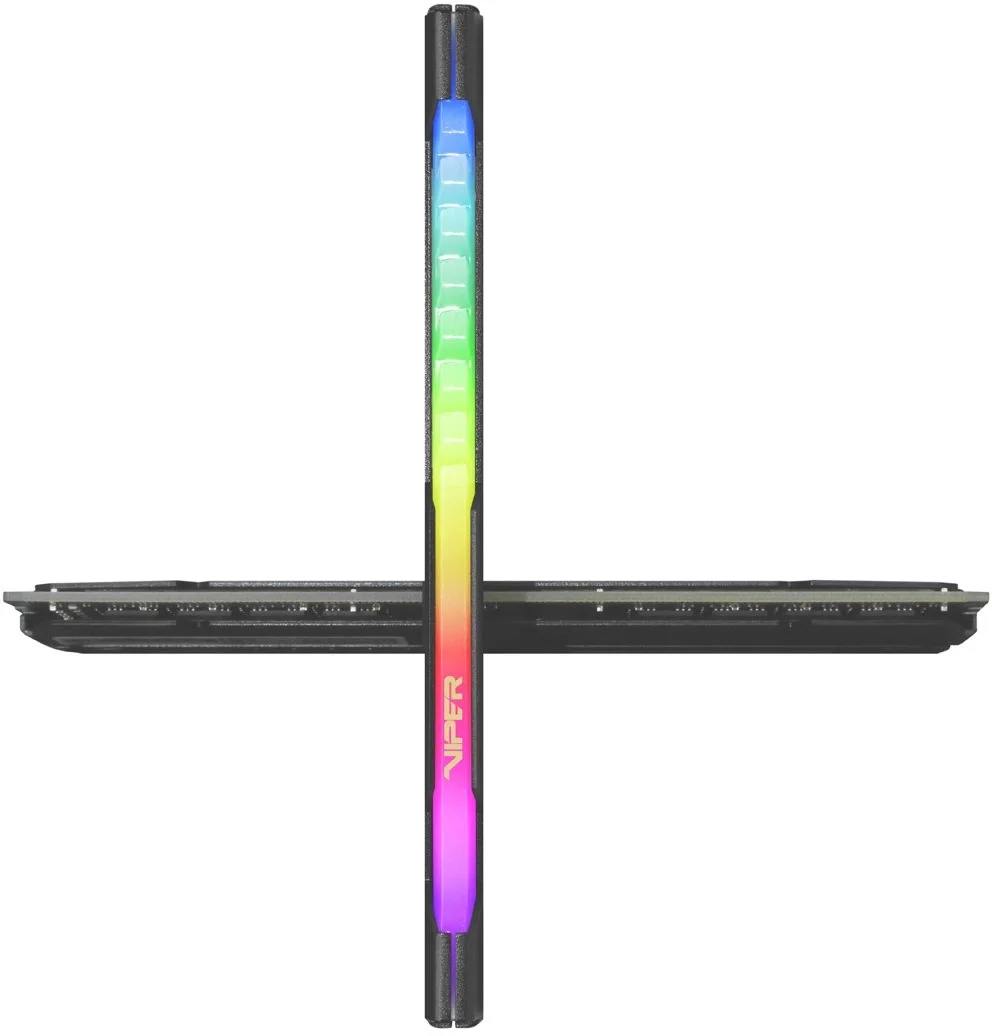 Оперативная память DDR4 2x32GB 3600MHz Patriot PVSR464G360C0K Viper Steel RGB RTL Gaming PC4-28800 CL20 DIMM 288-pin 1.35В dual rank с радиатором Ret [PVSR464G360C0K]
