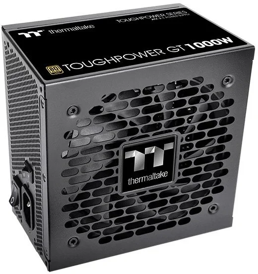 Блок питания Thermaltake Toughpower GT/1000W/Fully Modular Non Light/Full Range/Analog/80 Plus Gold/EU/Non JP CAP/All Flat Cables/ATX 3.1 (PS-TPT-1000FNFAGE-3)