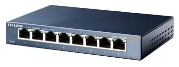 Коммутатор TP-LINK TL-SG108, 8×1GbE, настольный