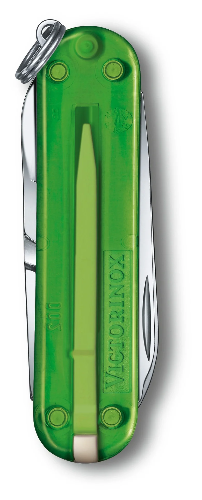 Складной нож Victorinox Classic Green Tea, функций: 7, 58мм, коробка картонная [0.6223.t41g]