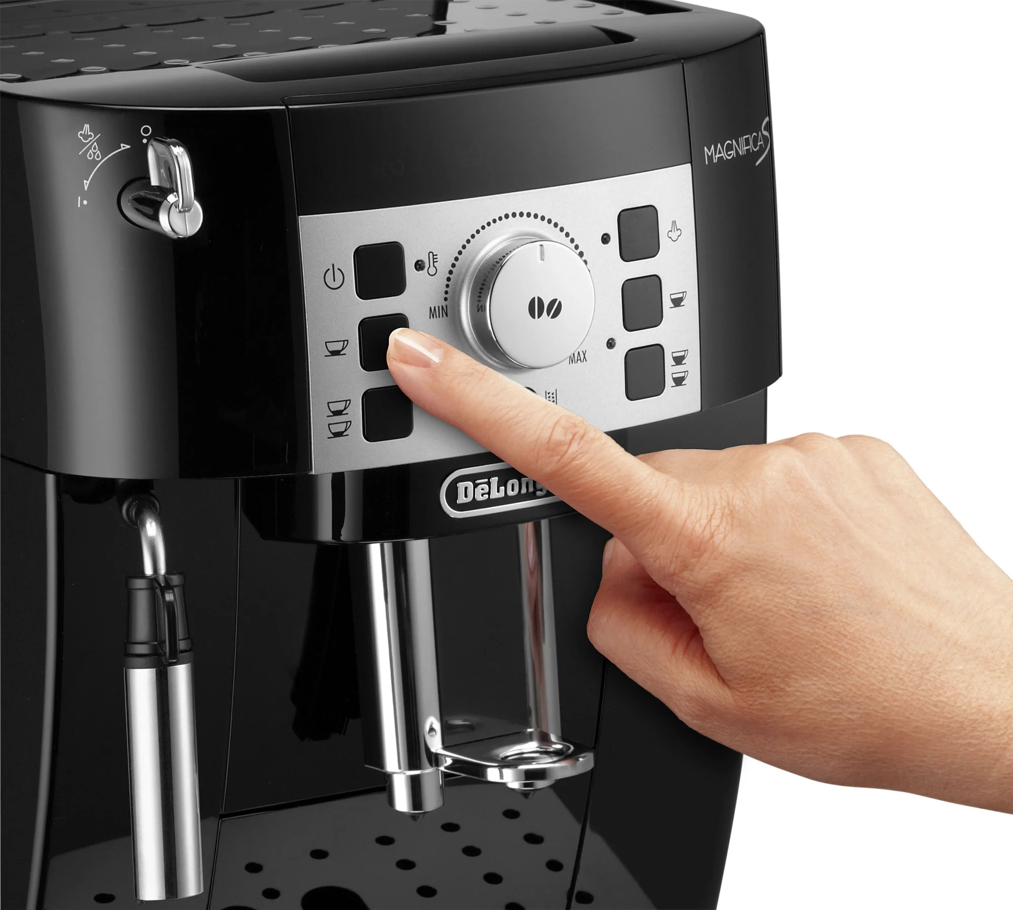 Кофемашина Delonghi Magnifica S ECAM22.110.B 1450Вт черный