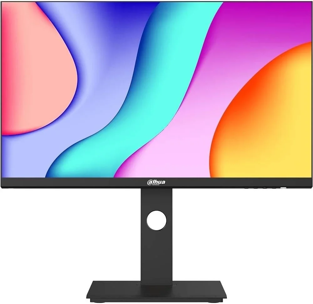 Dahua DHI-LM27-U401A 27"(16:9) UHD монитор IPS. E-LED  3840*2160 300 кд/м2 1000:1 178°/178°  5 мс  60Гц, Цвет: 1.07Млрд (10 бит) HDMIx1, DPx1, Type Cx1, USB-Ax2, USB-Bx1. Регулировка по высоте