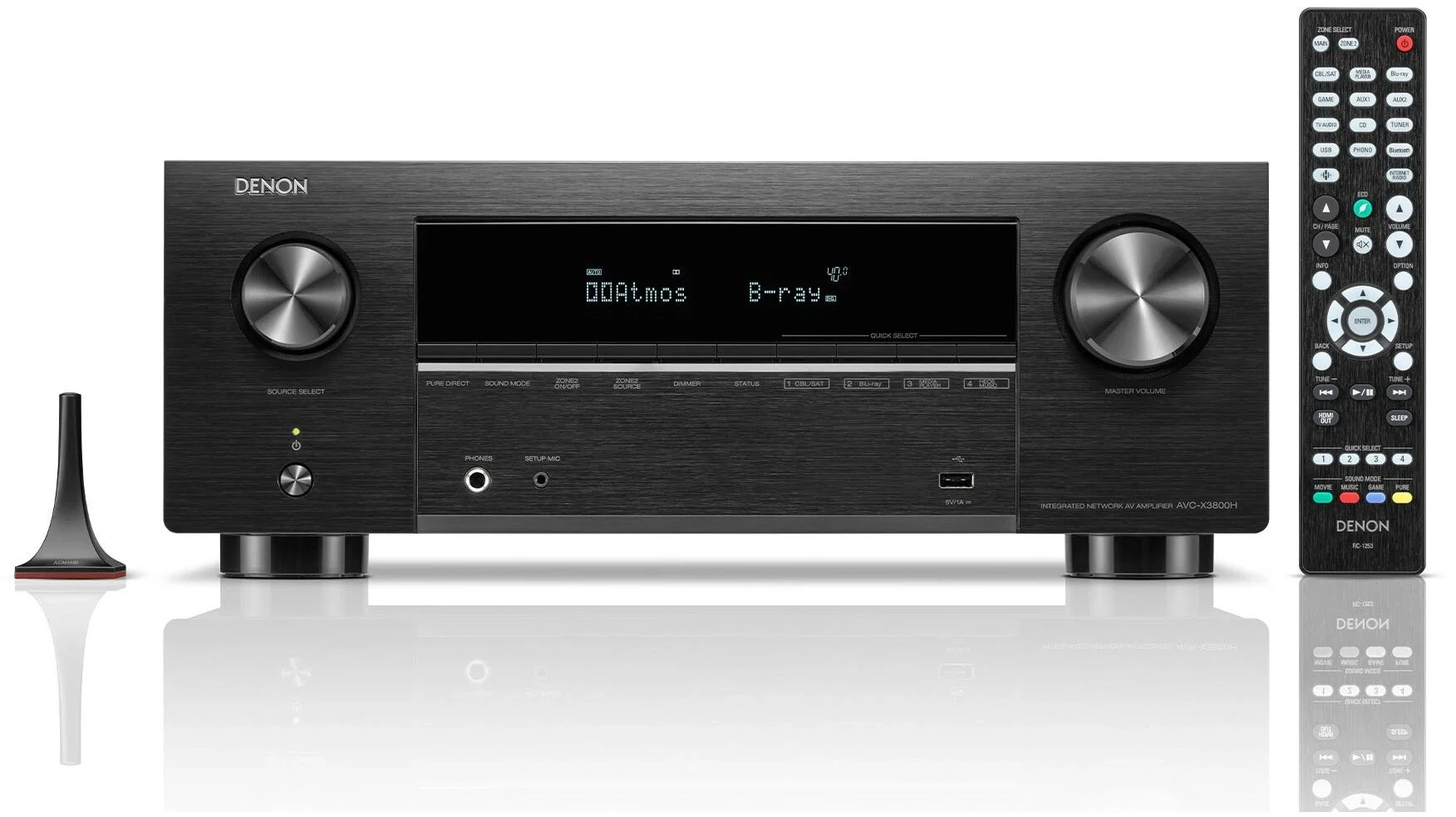 Ресивер AV Denon AVCX3800HBKE2, 9.2