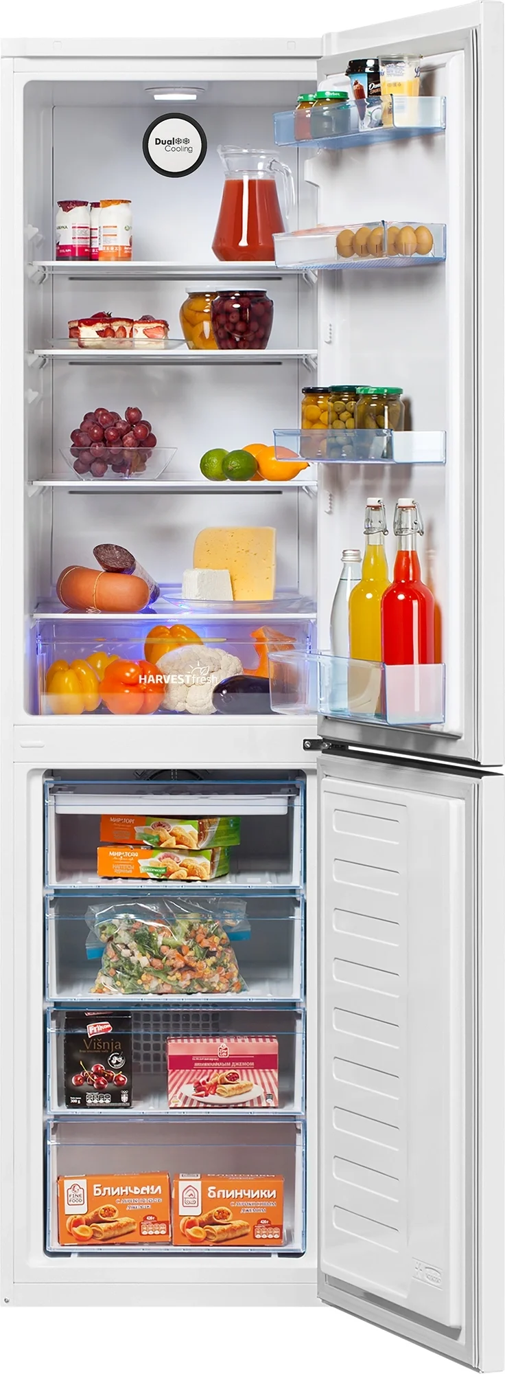 Холодильник Beko B3R0CNK332HW 2-хкамерн. белый