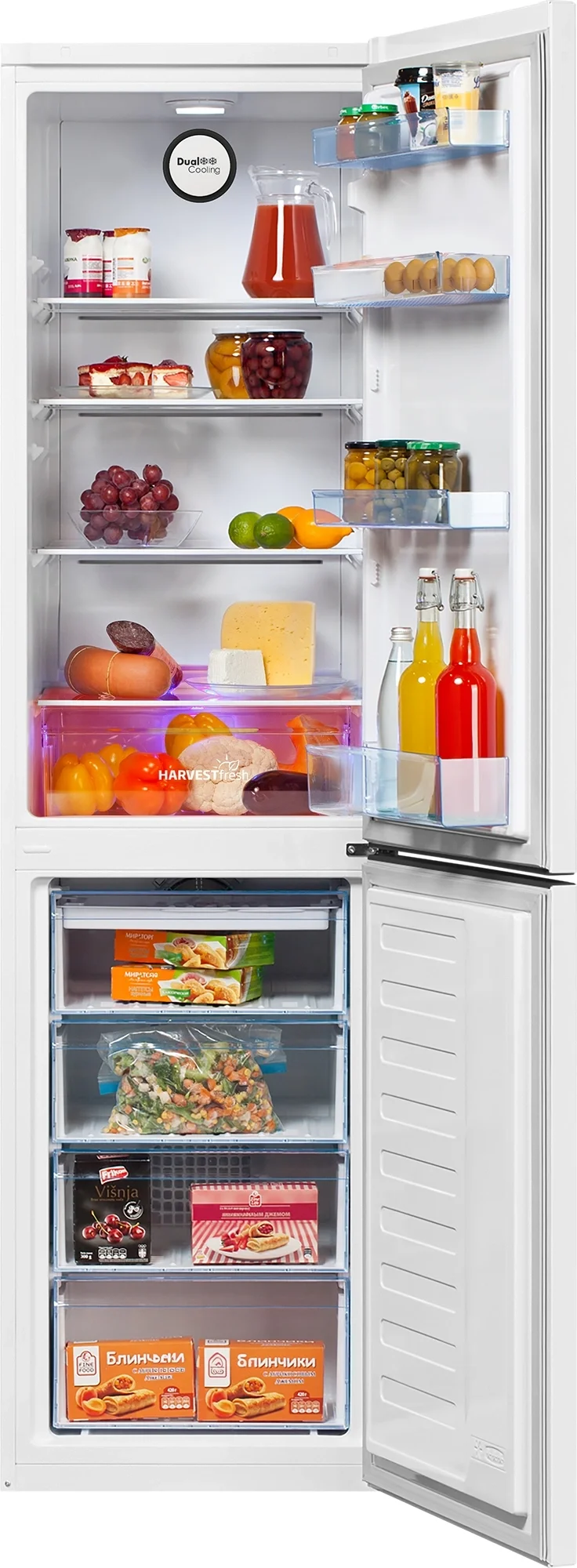 Холодильник Beko B3R0CNK332HW 2-хкамерн. белый
