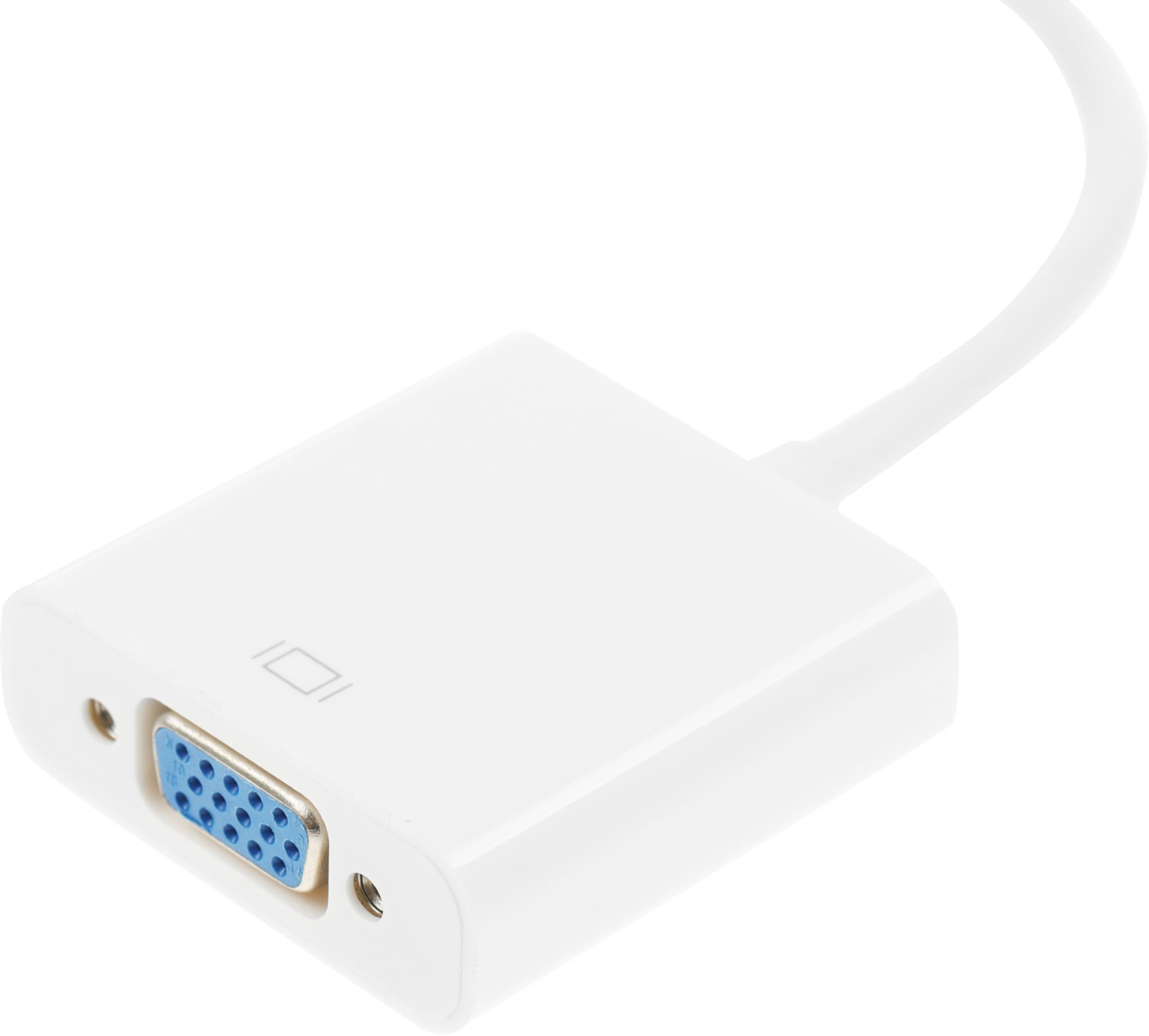 Переходник аудио-видео Premier 5-983 HDMI (m)/VGA (f)/Jack  3.5  (f)  0.15м. белый