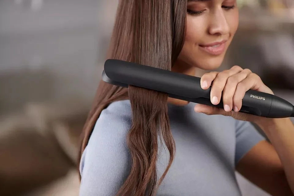 Выпрямитель Philips BHS510/00 черный макс.темп.:230С покрытие:керамическое с арган.маслом