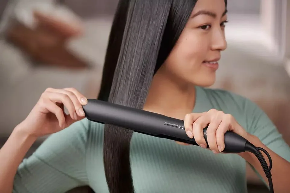 Выпрямитель Philips BHS510/00 черный макс.темп.:230С покрытие:керамическое с арган.маслом