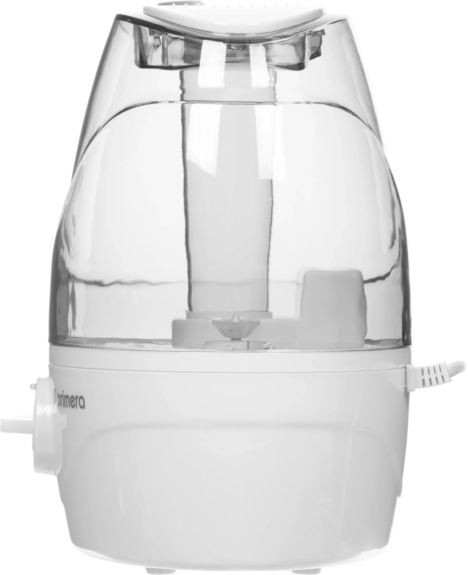 Увлажнитель воздуха Primera HUP-R1022 белый, 20 м², 2.2 л, ультразвуковой, механическое управление, автовыключение при отсутствии воды