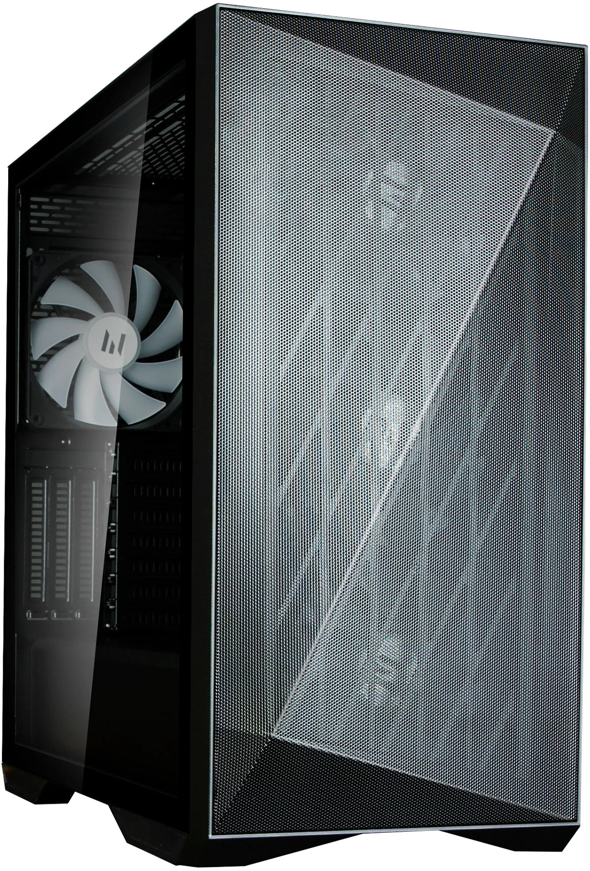 Корпус для ПК Zalman - Z9 Iceberg MS Black, mITX, mATX, ATX, E-ATX, 3х2.5", 2х3.5", 2xUSB2.0, 2xUSB3.0, Midi Tower, без БП, цвет чёрный, Z9 Iceberg MS Black
