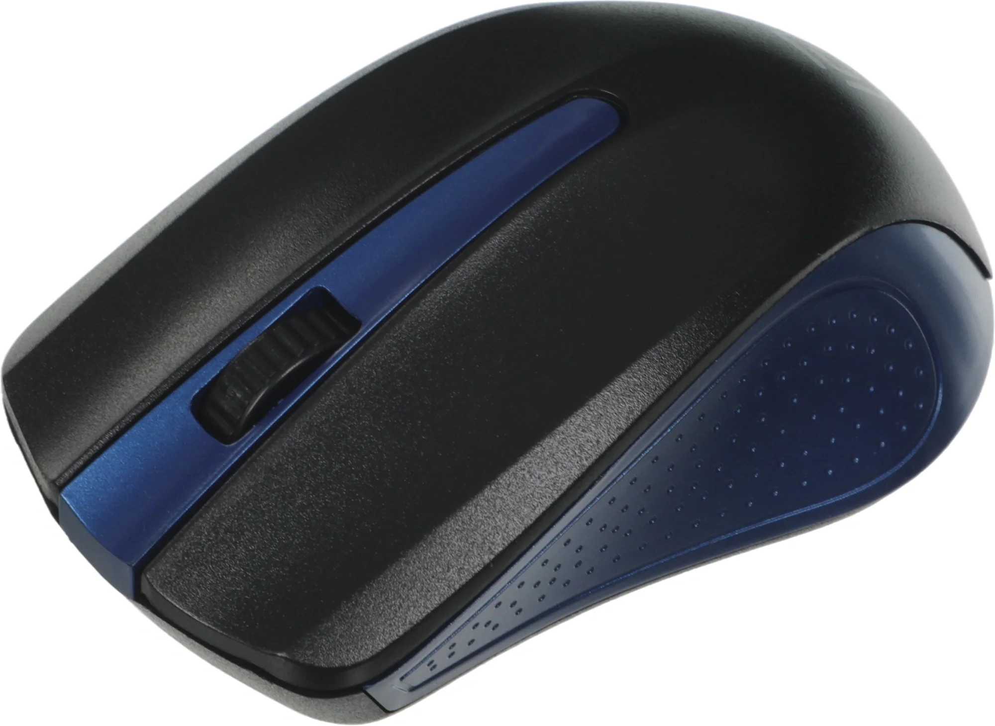 Мышь Oklick 485MW черный/синий оптическая 1000dpi беспров. USB для ноутбука 3but (997826)