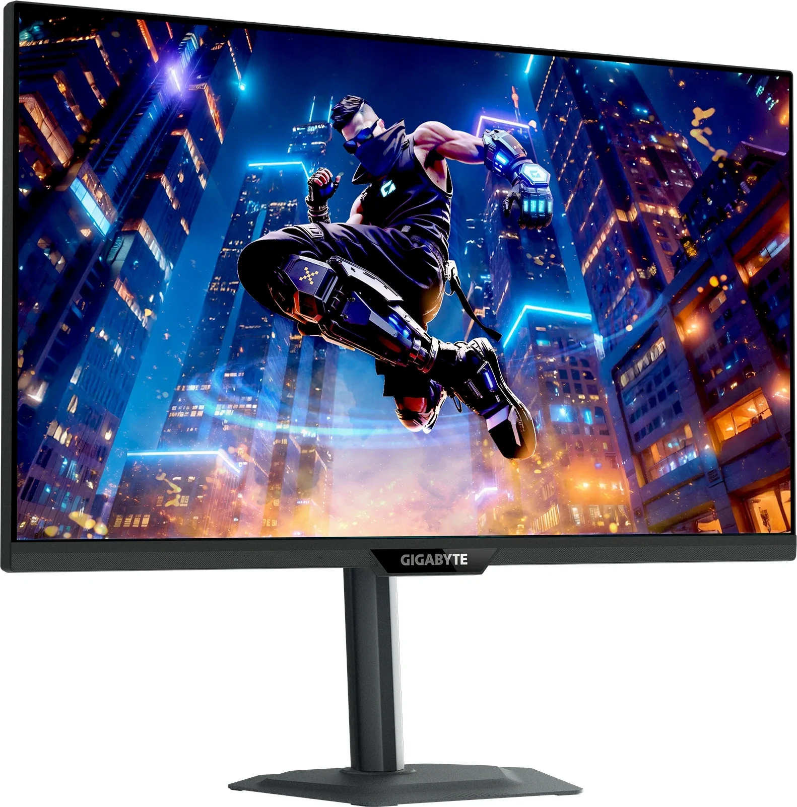 Монитор 27" Gigabyte M27Q2 QD IPS 2560x1440, 200 Гц, 1 мс (GtG), 16:9, 350 кд/м², 2xHDMI 2.0, DP 1.4, USB-C (18 Вт), USB Hub (2x USB 3.2), 3.5 Jack, DisplayHDR 400, G-Sync, KVM, VESA 100x100, черный