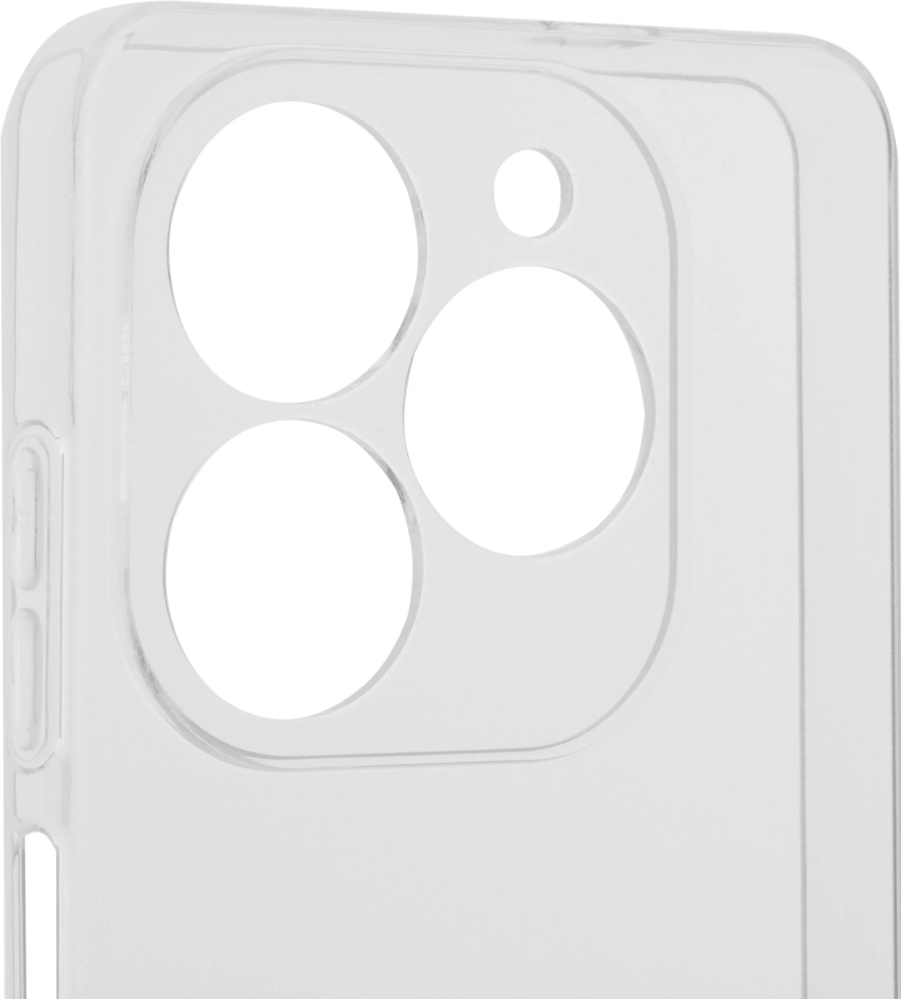 72688 Чехол (клип-кейс) BoraSCO для Tecno Spark 20 Silicone  Case прозрачный ()