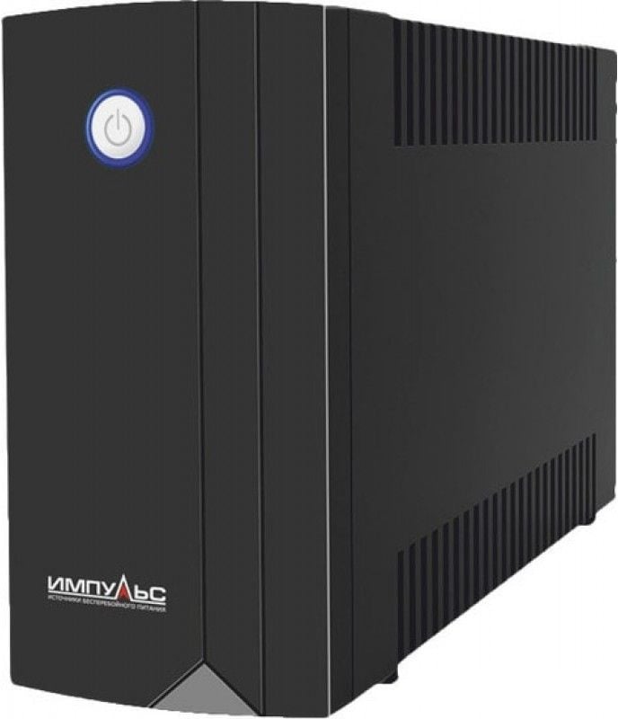 ИБП Импульс - ЮНИОР 1000 ВА/600 Вт, Line-Interactive, in (220 - 240V Сетевой шнур (Schuko)), 2xSchuko, Tower, цвет чёрный, JN10205