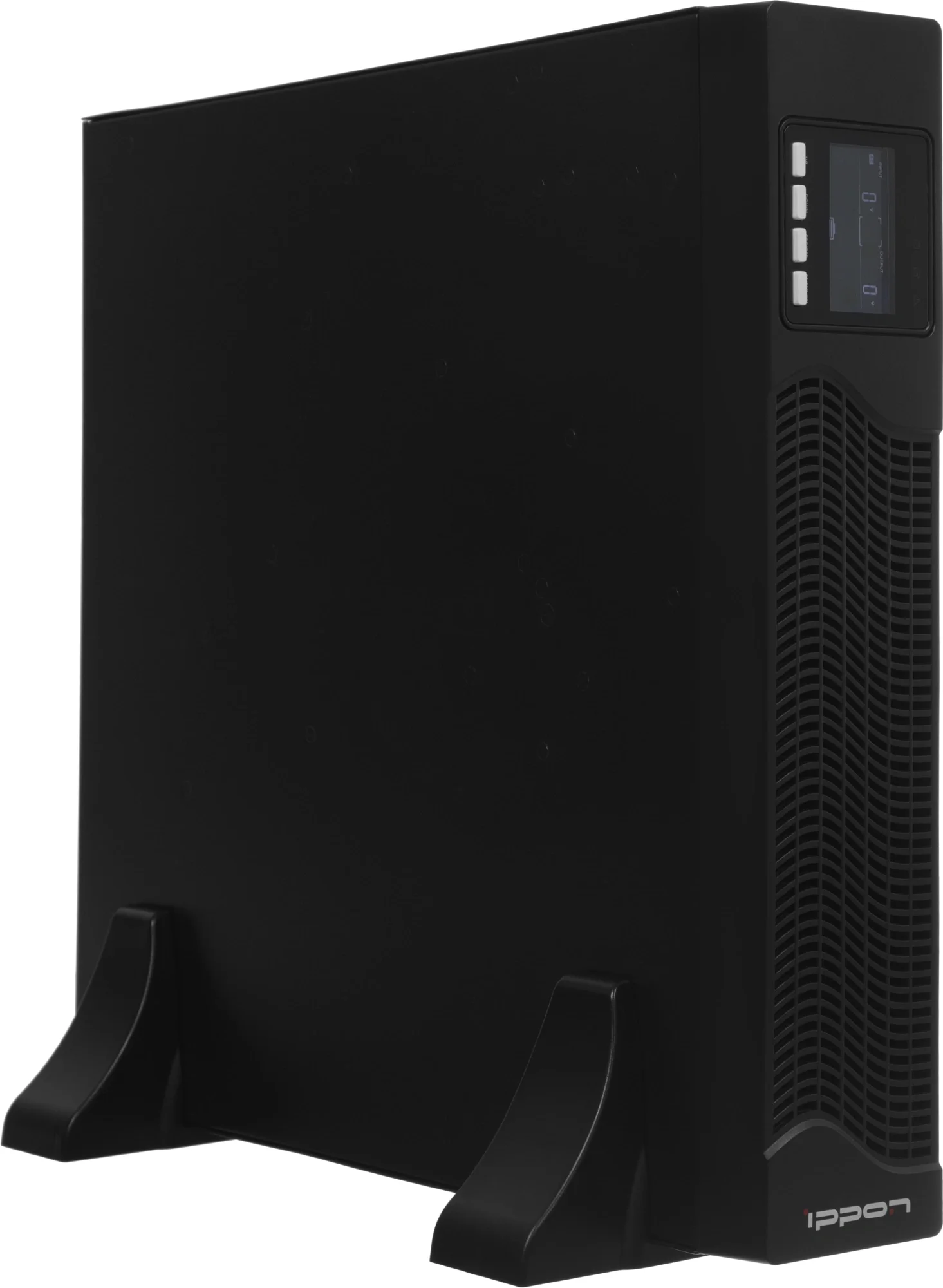 ИБП Ippon - Innova RTA 1500 1500 ВА/1500 Вт, On-Line, in (1xIEC-320 C14), 8xIEC-320 C13, LCD, Rack/Tower, 2U, цвет чёрный, 2049226