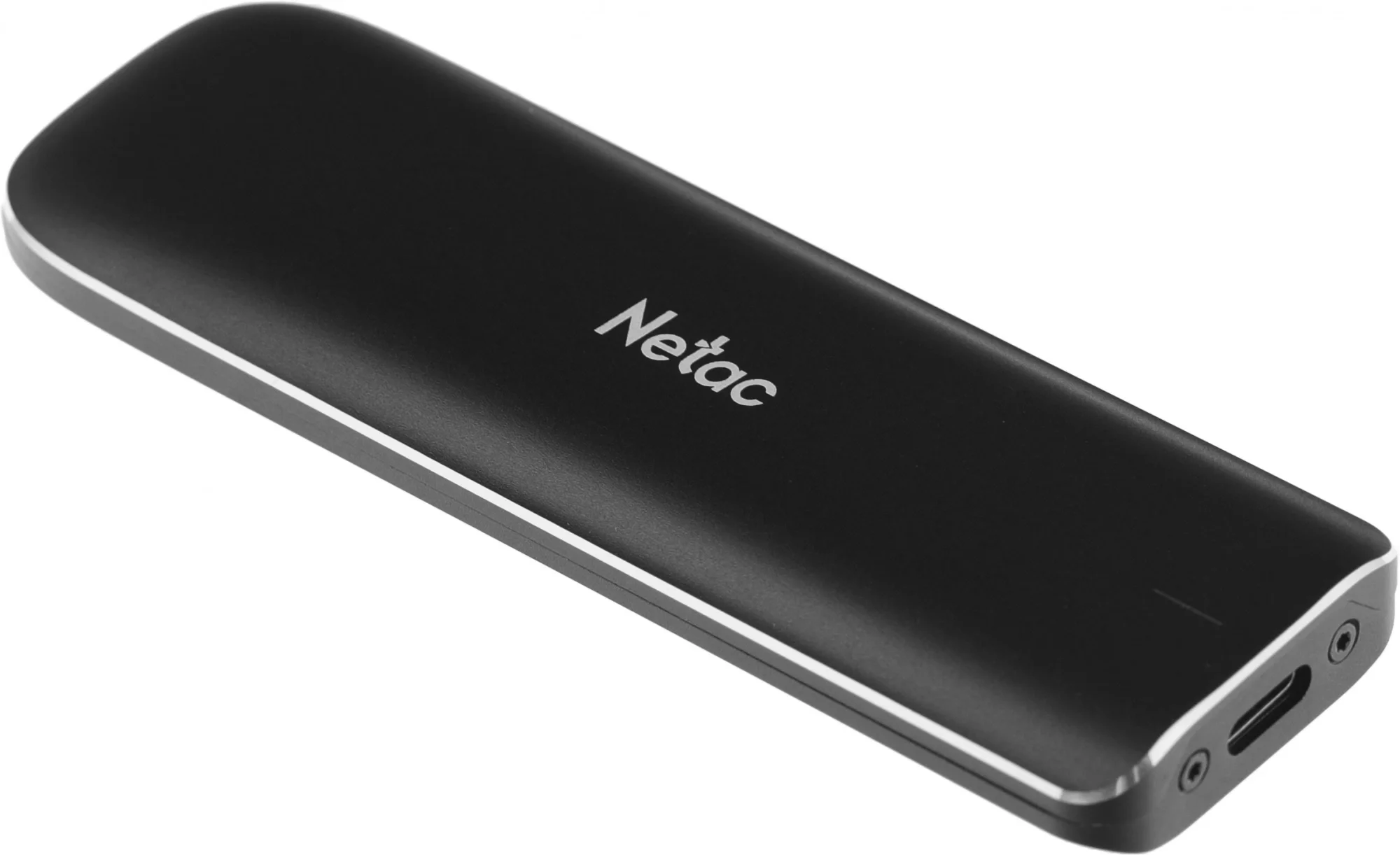 Внешний диск SSD Netac - ZX, 500 ГБ, Mini, USB Type C / USB Type A, Питание по USB, чёрный, NT01ZX-500G-32BK
