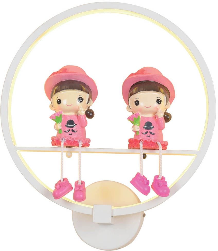 Светильник Hiper Twins H061-1 19Вт 4000K цв.св.:белый нейтральный розовый/белый