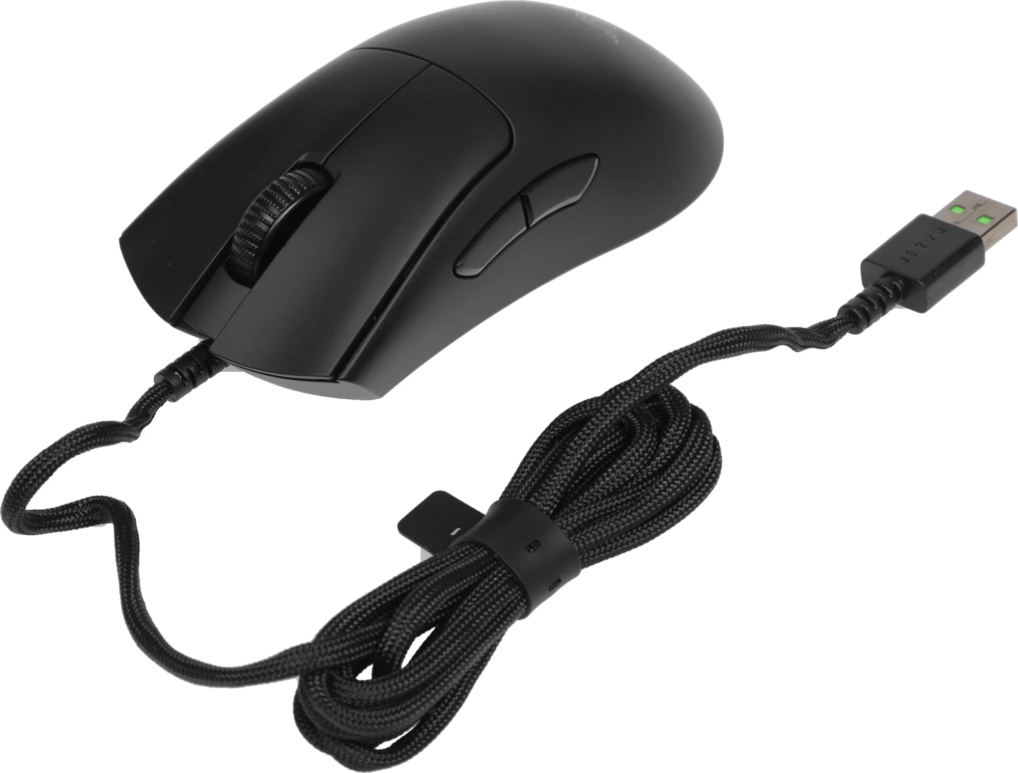 RZ01-04640100-R3M1 - Компьютерная мышь, Razer, DeathAdder V3, RZ01-04640100-R3M1, Игровая, Оптическая, 30000 DPI, 750 IPS, 6 Кнопок, Проводная, USB, 59 г, Чёрный