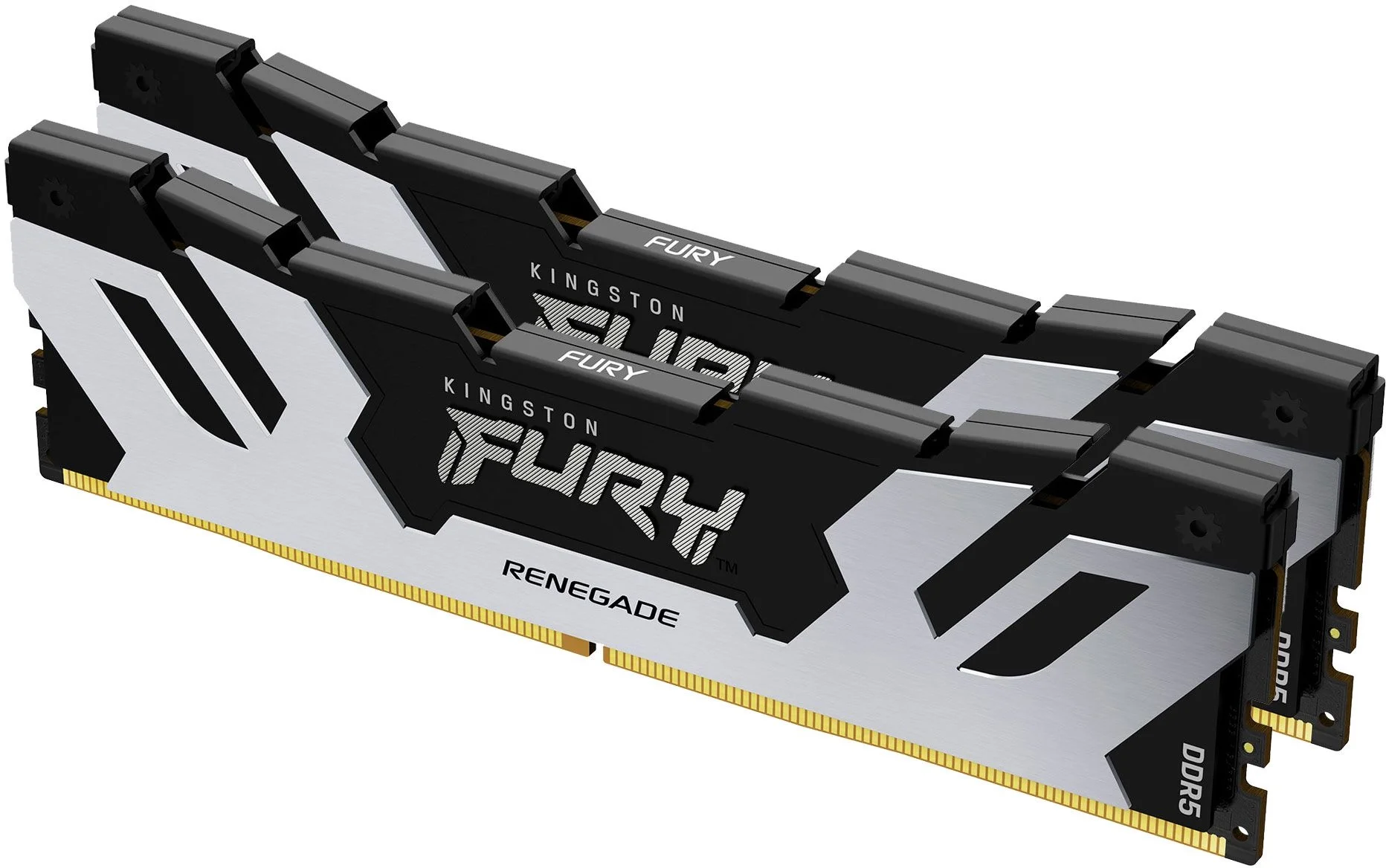 Память DDR5 2x16GB 6800MHz Kingston KF568C36RSK2-32 Fury Renegade Silver/Black RTL Gaming PC5-54400 CL36 DIMM 288-pin 1.4В kit с радиатором Ret