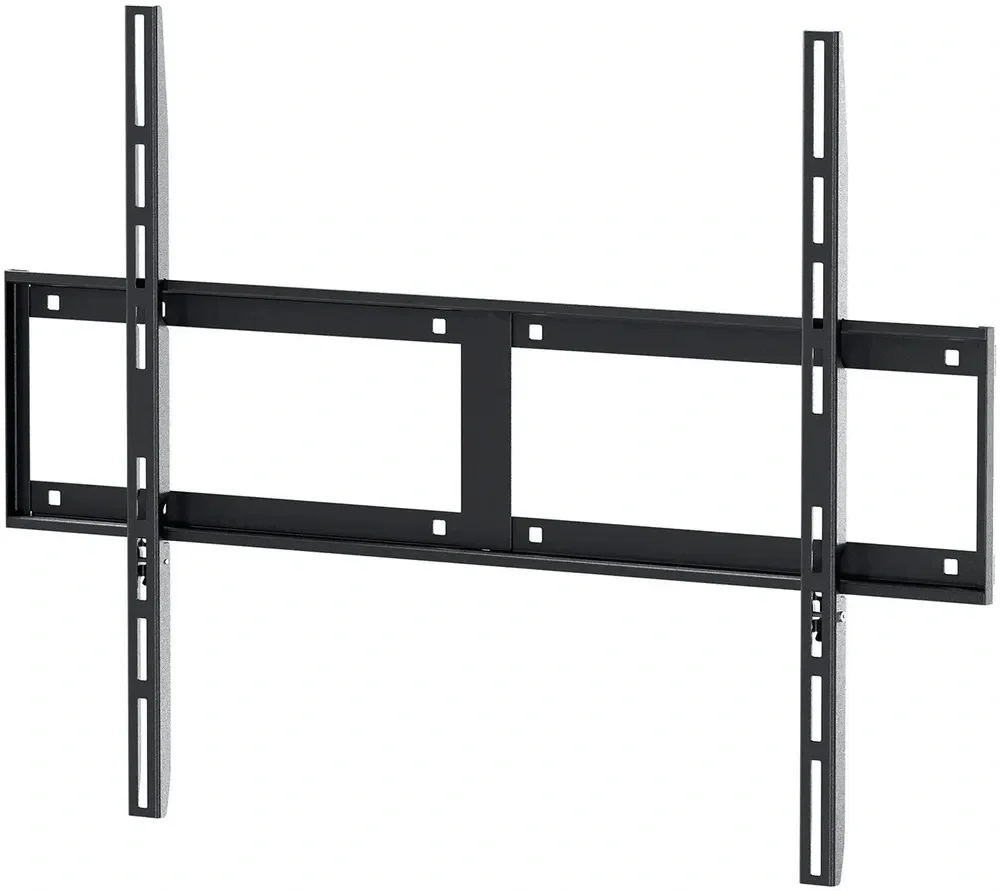 Кронштейн для телевизора Holder LCD-F8601-B черный  55"-100"  макс.75кг  настенный фиксированный