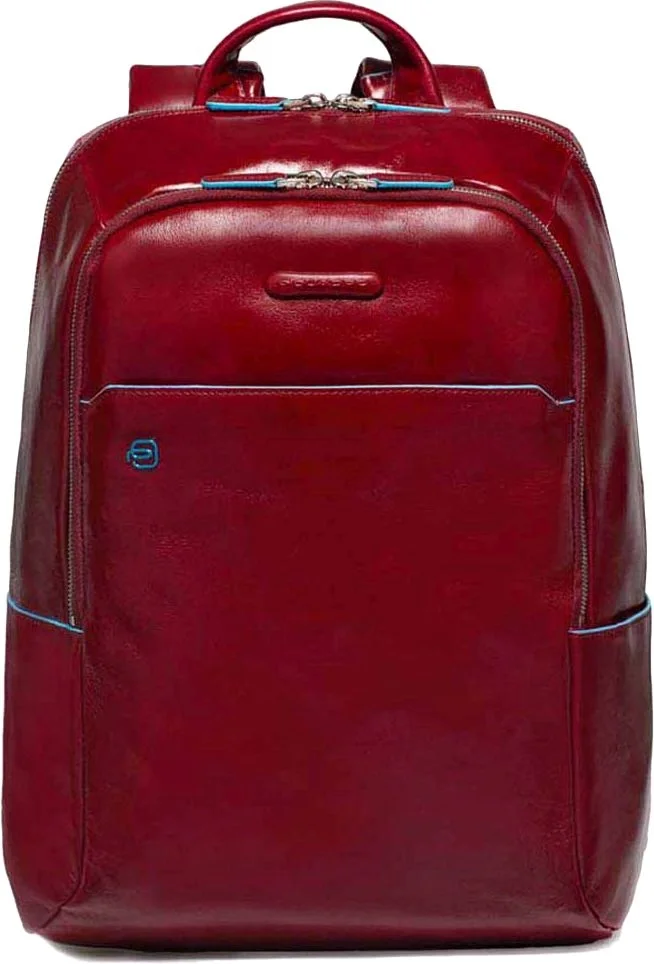 Рюкзак унисекс Piquadro Blue Square  CA3214B2/R красный натур.кожа