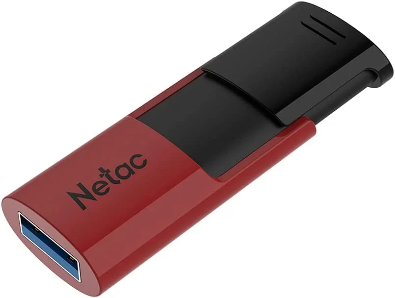 Носитель информации Netac U182 Red 16GB USB3.2 Flash Drive, retractable (replaced NT03U182N-016G-30RE)