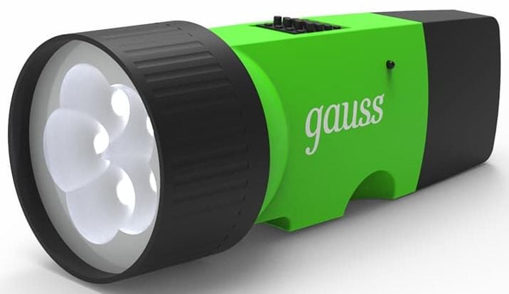 Фонарь ручной модель Gauss GFL103 1W 40lm NI-MH 250mAh LED 1/12/72