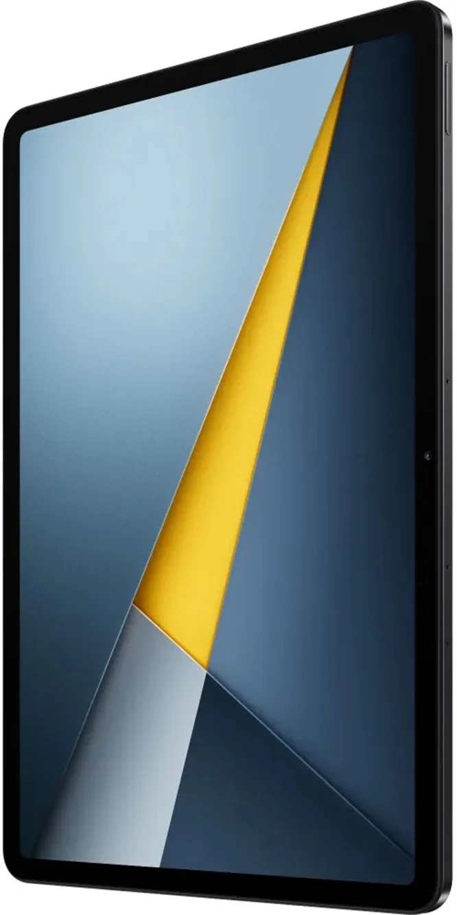 Планшет Xiaomi Poco Pad M1 P83P 7s Gen 4 (2.7) 8C RAM8Gb ROM256Gb 12.1" IPS 2560x1600 Android 15 серый 8Mpix 8Mpix BT WiFi microSD 2Tb 12000mAh 1992hrs