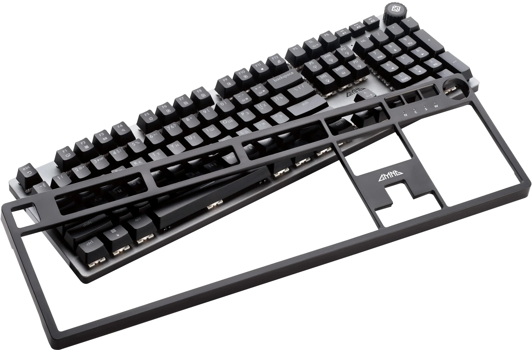 Клавиатура GMNG GG-KB790X механическая черный/серый USB Multimedia for gamer LED (1913918) кабель 1.8м