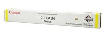 Canon C-EXV34Y 3785B002 Тонер для IR Advance-C2000ser / C2020 / C2025 / C2030, Желтый, 16000стр. (CX)