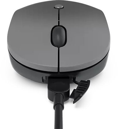 GY51C21210 Мышь Lenovo Go серый оптическая 2400dpi беспров. USB-C для ноутбука  3but  ()