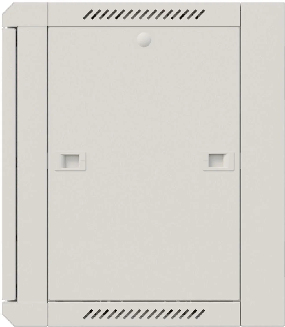 NTSS Шкаф настенный телекоммуникационный NTSS W 12U 600х600х635мм, 2 профиля 19, дверь сплошная металл, боковые стенки съемные, разобранный, серый RAL 7035 NTSS-W12U6060FD