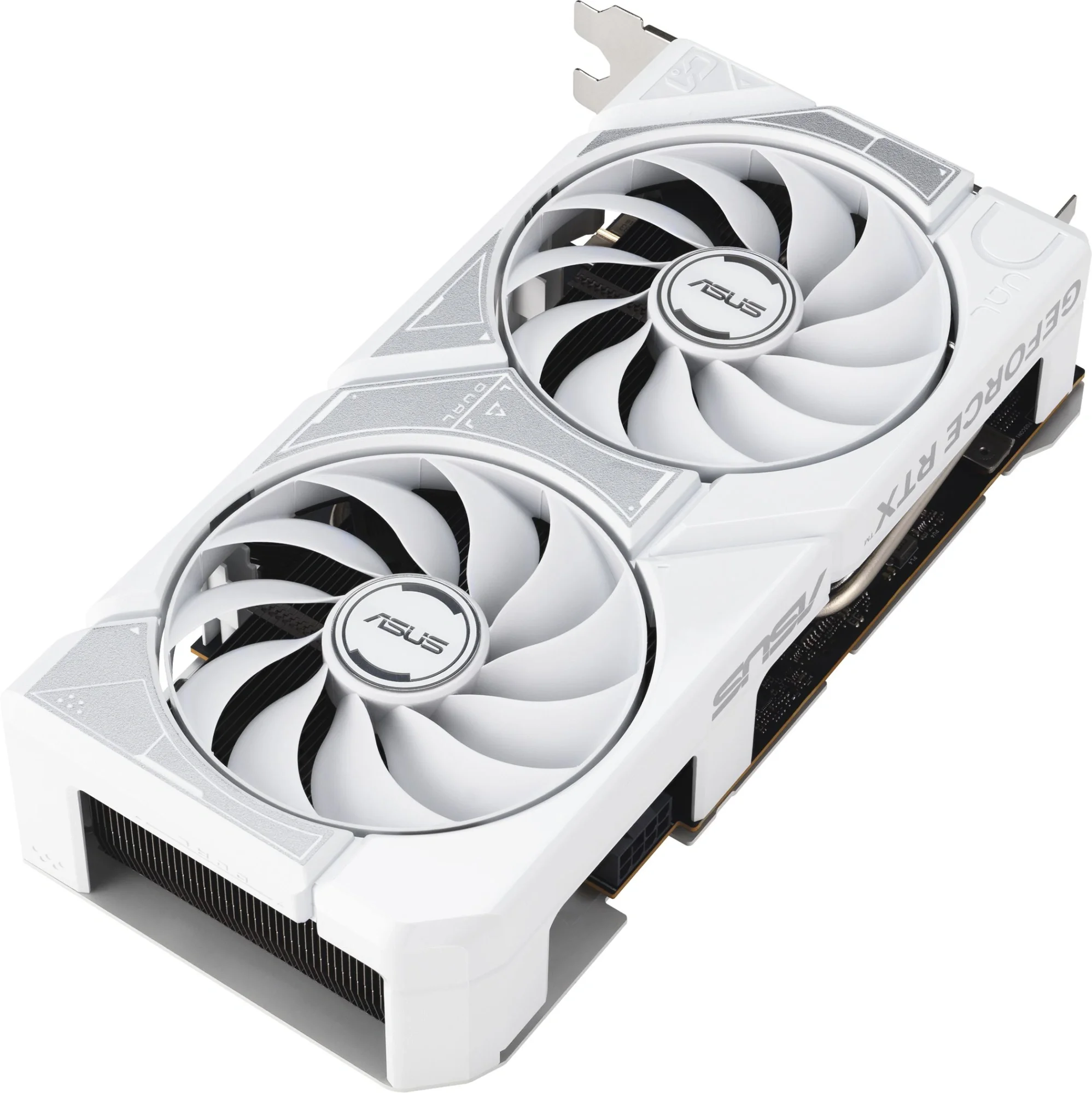 Видеокарта Asus NVIDIA - GeForce RTX 5060 Dual OC, PCI-E 5.0, GDDR7 8GB 128bit, 1x HDMI, 3x DP, max 7680 x 4320 (8K), DUAL-RTX5060-O8G-WHITE