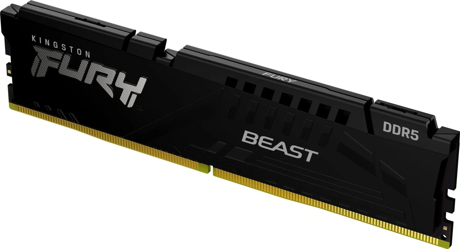 Память DDR5 32GB 5600MHz Kingston KF556C36BBE2-32 Fury Beast Black RTL Gaming PC5-44800 CL36 DIMM 288-pin 1.25В single rank с радиатором Ret