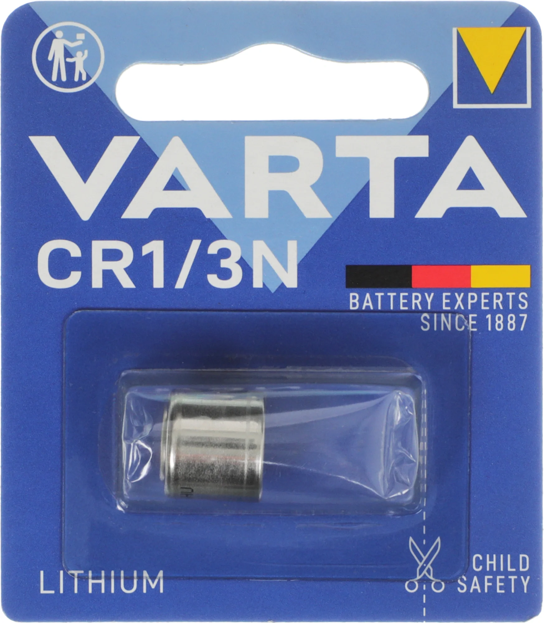 Батарейка Varta 06131101401, CR1/3N, 3В, литиевая