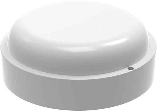 Светильник ЖКХ Elementary круг 8W 680lm 4000K 160-260V IP65 D140x48мм белый с микровол сенс LED