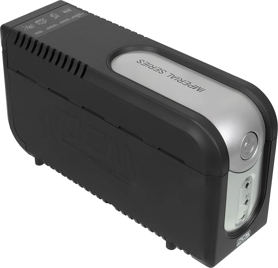PowerCom Imperial IMP-525AP ИБП {Line-Interactive, 525VA / 315W, Tower, 5 xC13: 3 с резервным питанием + 2 с фильтрацией, USB } (507303)