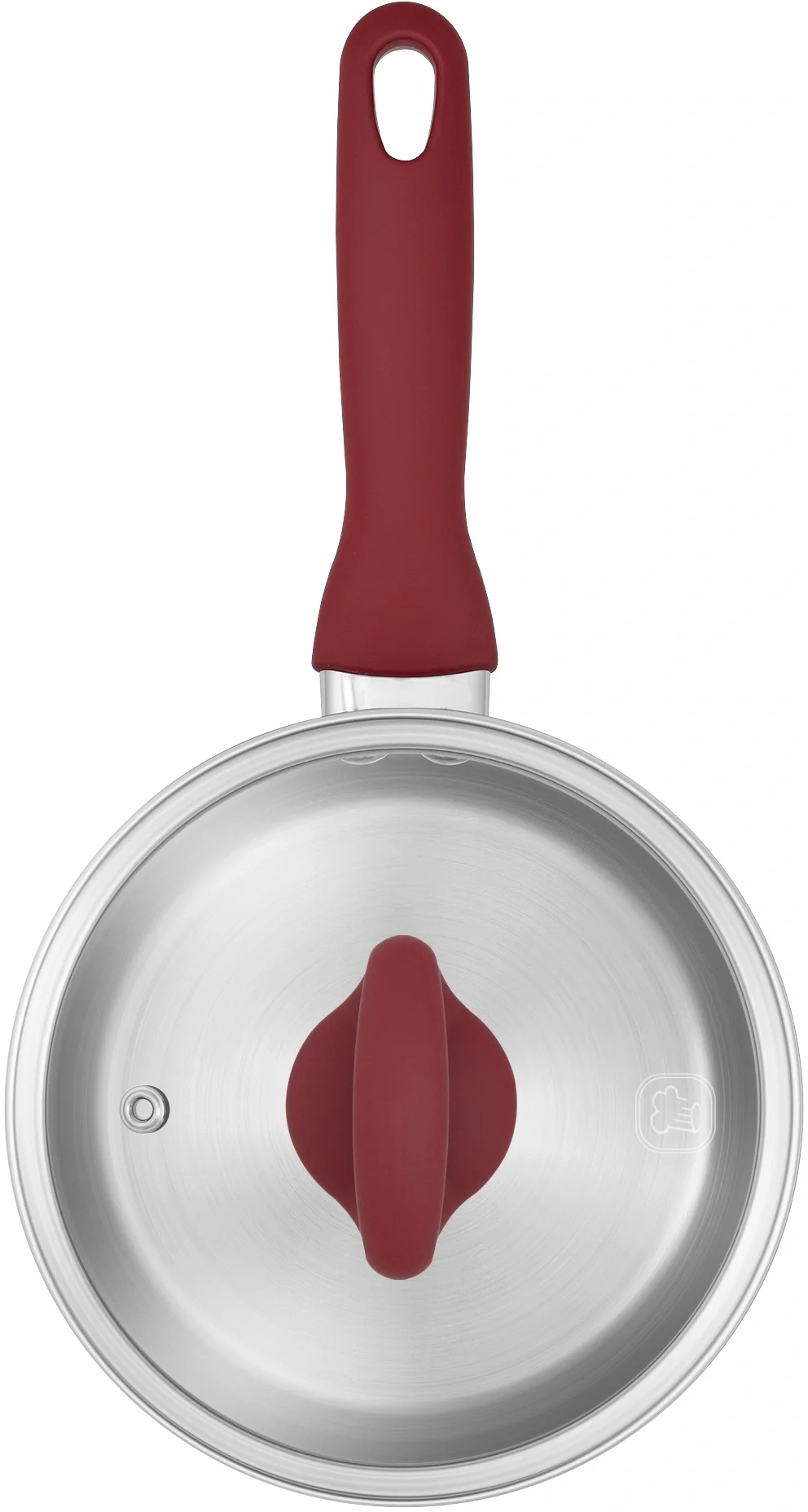 RDS-1111 Ковш Rondell Heidi  1.4л. d=16см (с  крышкой)  стальной