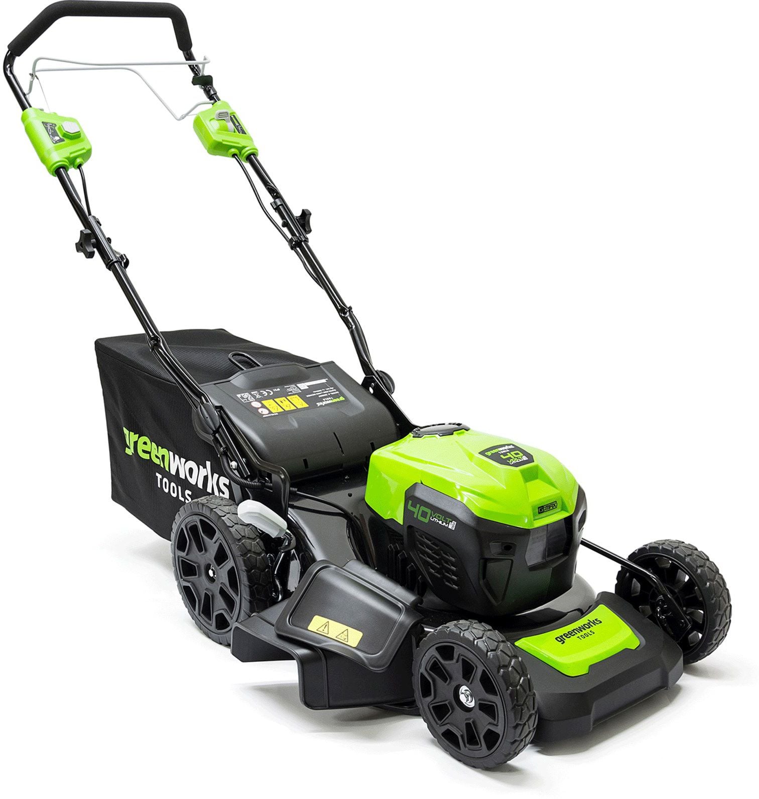 Газонокосилка аккумуляторная Greenworks 2506807UB, 40V, 46 см, самоходная