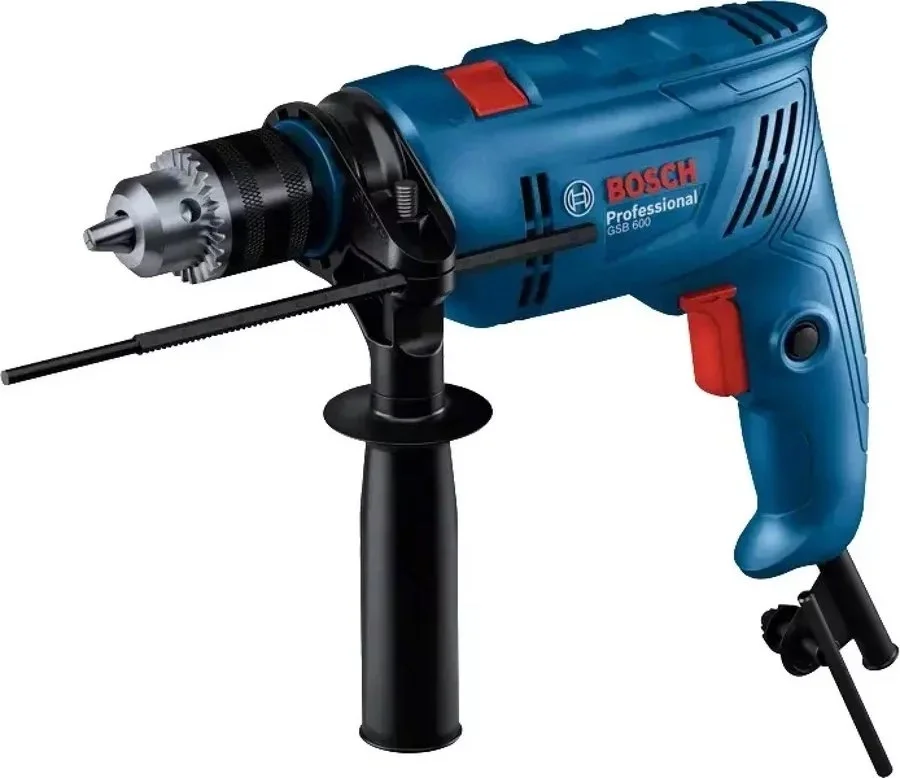 Дрель-шуруповерт Bosch GSB  600  600Вт  патрон:ключев. (06011A0320)